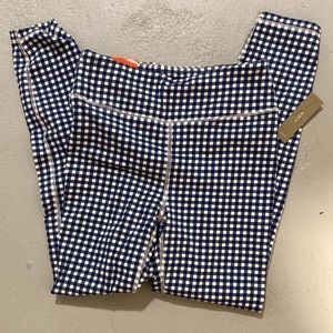Gingham leggings